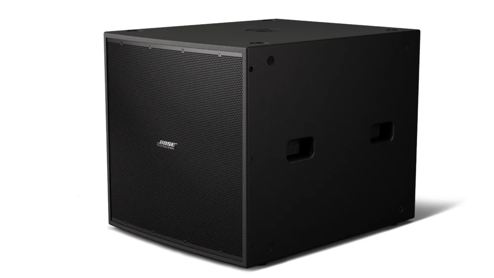 Sts118e Bk I Isoleftfacing Grilleon 9 11zon Bose Professional Showtime Sts118e ซับวูฟเฟอร์พาสซีฟ 18 นิ้ว Installation-Grade Subwoofer
