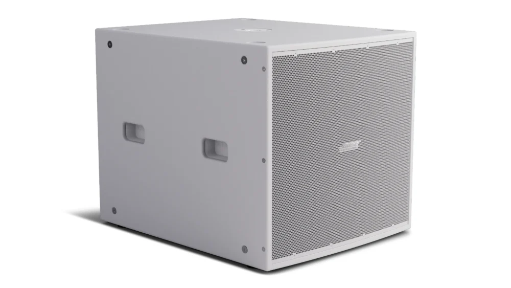 Sts118e Wt I Isorightfacing Grilleon 1 11zon Bose Professional Showtime Sts118e ซับวูฟเฟอร์พาสซีฟ 18 นิ้ว Installation-Grade Subwoofer