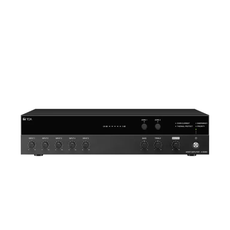 Toa A-3512d มิกเซอร์แอมป์ดิจิทัล 120w 2 โซน