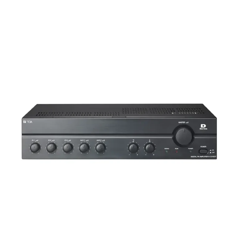 Toa A-2120dt-As ดิจิทัลมิกเซอร์เพาเวอร์แอมป์ 120w