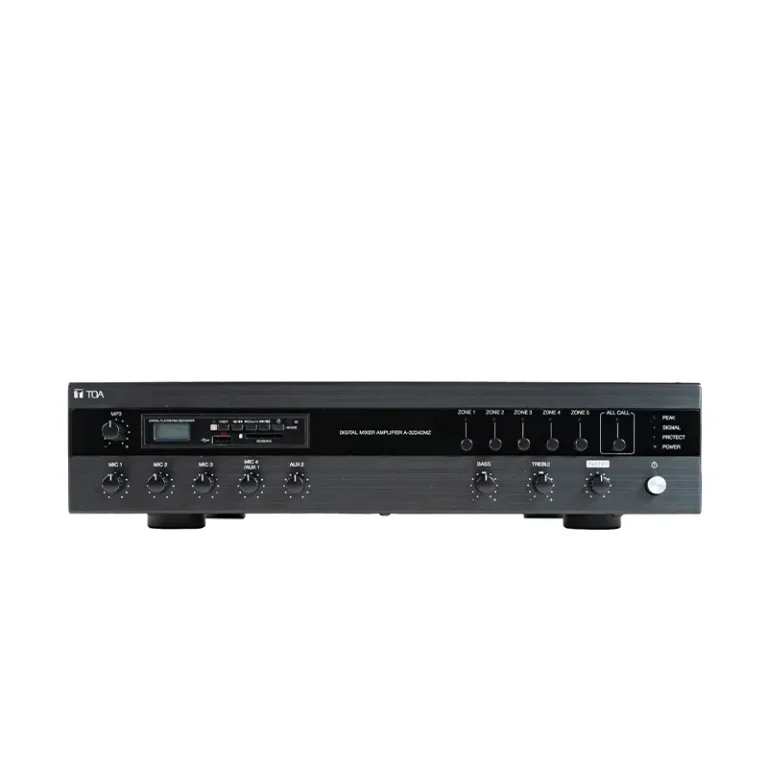 Toa A-3248dmz-As มิกเซอร์แอมป์ดิจิทัล 480w Mp3 Bluetooth 5 โซน