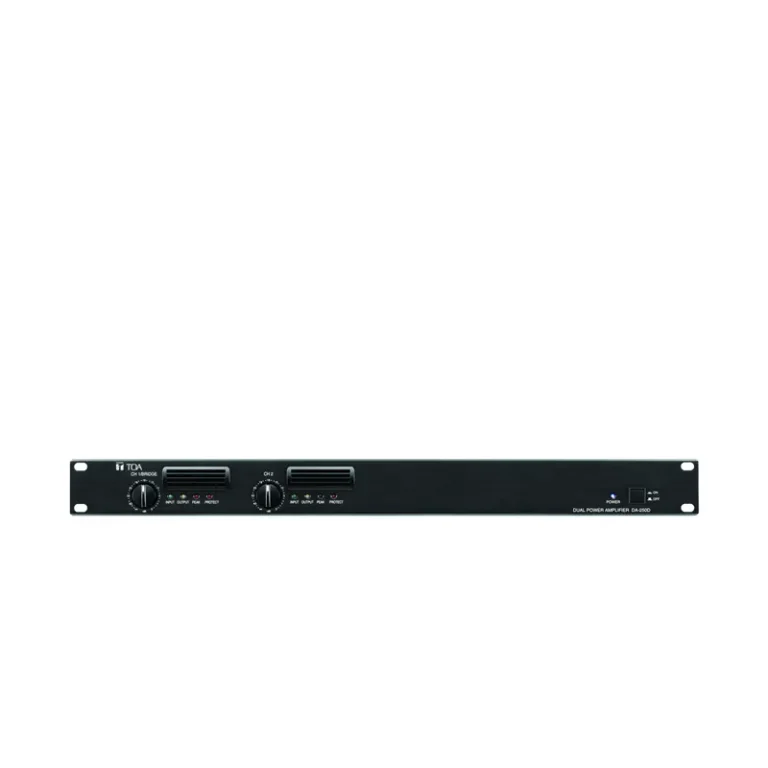 Toa Da-250d Ce เครื่องขยายเสียงดิจิทัล 2 แชนเนล 500w