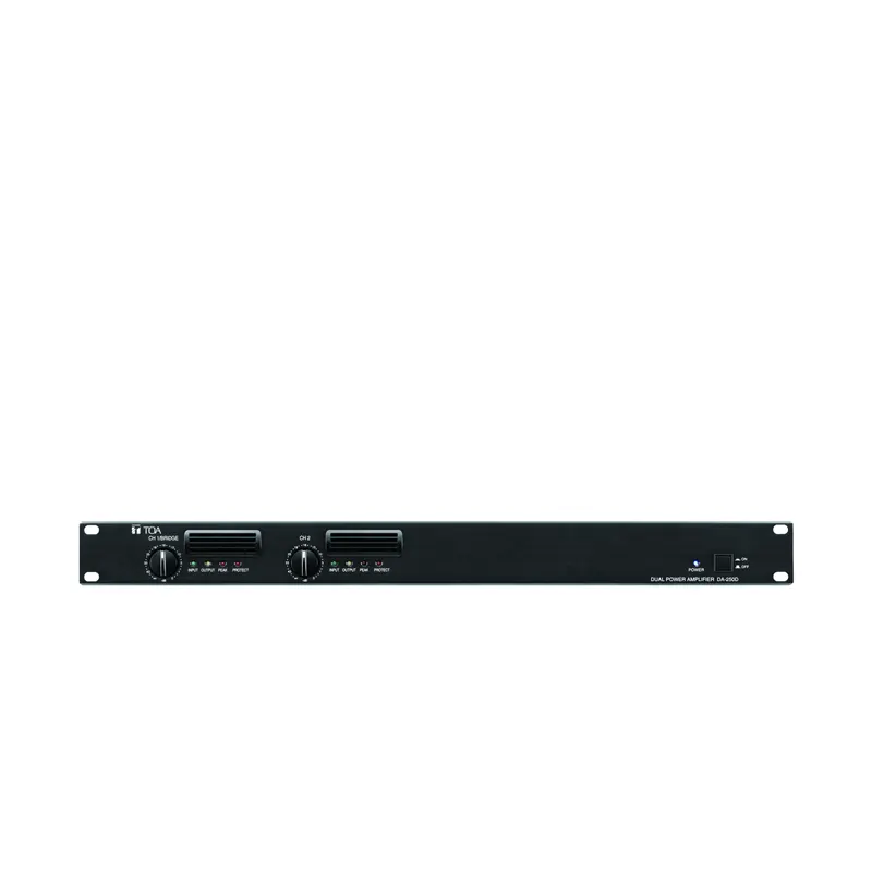 Toa Da 250d Ce 1 Toa Da-250d Ce เครื่องขยายเสียงดิจิทัล 2 แชนเนล 500w