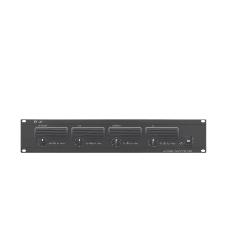 Toa Da-550f Ce เครื่องขยายเสียงดิจิทัล 4 แชนเนล 550w X 4