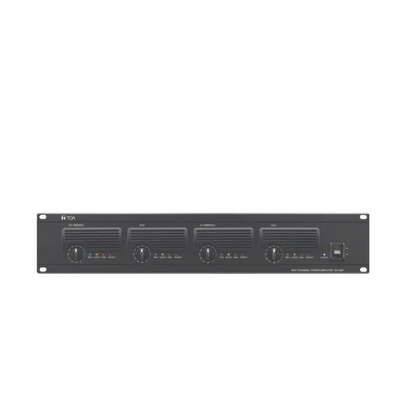 Toa Da 550f Ce 1 Toa Da-550f Ce เครื่องขยายเสียงดิจิทัล 4 แชนเนล 550w X 4