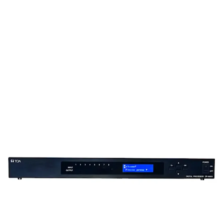 Toa Dp-X0808 Digital Power Amplifier เครื่องขยายเสียงดิจิทัล 8 แชนเนล 80w