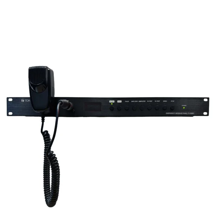 Toa Fv-208ev-As Emergency Message Panel แผงข้อความฉุกเฉิน 8 ข้อความ สำหรับระบบประกาศฉุกเฉิน Fv-200 Series