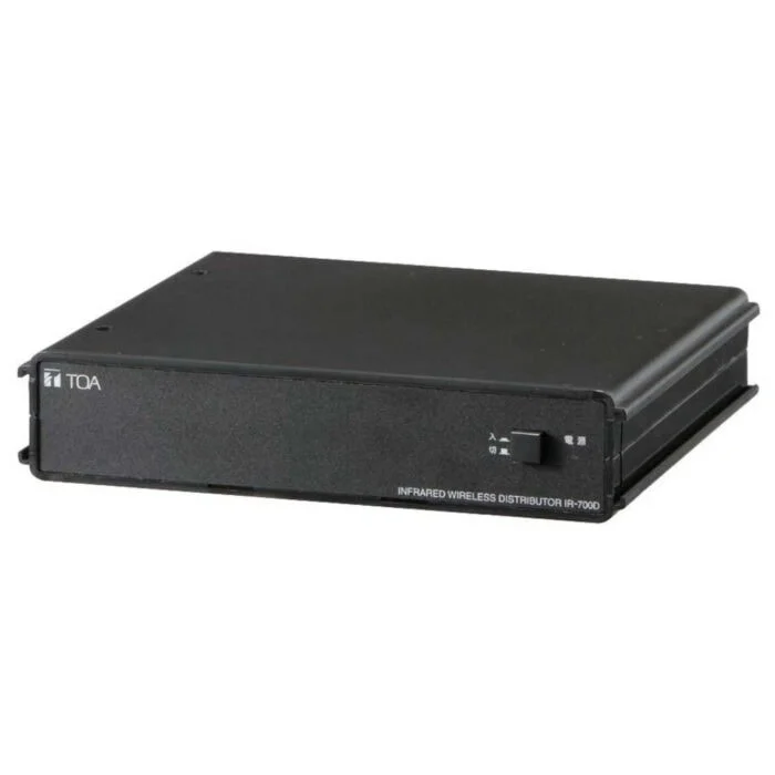 Toa Ir-700d Infrared Wireless Distributor เครื่องผสมและกระจายสัญญาณอินฟราเรด