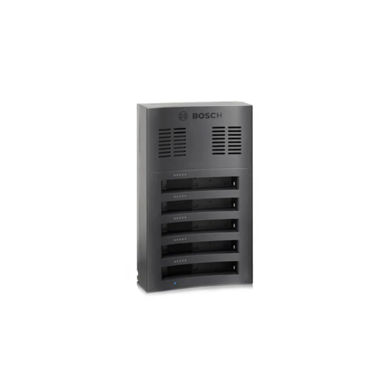 Bosch Dcnm Wch05 แท่นชาร์จแบตเตอรี่แบบ 5 ช่อง สำหรับชุดไมค์ประชุมไร้สาย