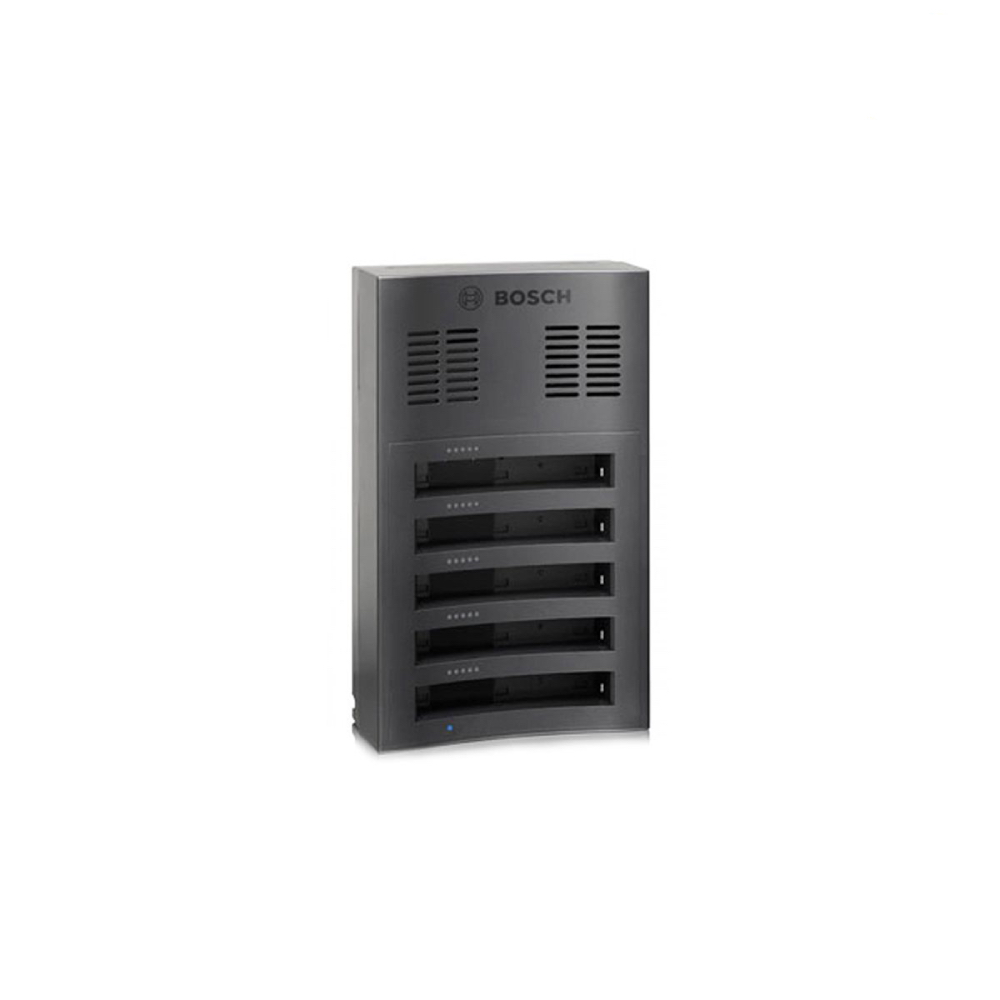 Bosch Dcnm Wch05 Bosch Dcnm Wch05 แท่นชาร์จแบตเตอรี่แบบ 5 ช่อง สำหรับชุดไมค์ประชุมไร้สาย