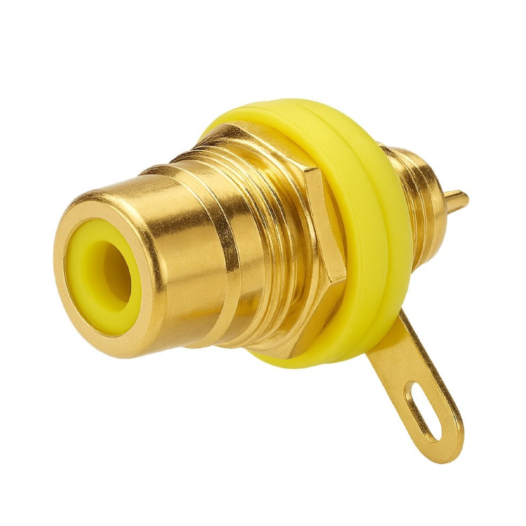 Cm-367-4 Rca Jack Connector  ชุบทอง