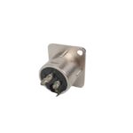 Cm Cm3fdl คอนเน็กเตอร์ Xlr ตัวเมีย 3 Pin แบบติดแท่น Panel Mount