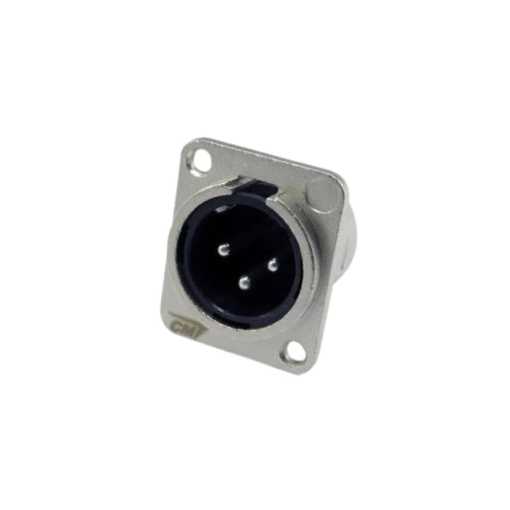 Cm Cm3mdl 1jdf Cm Cm3mdl หัว Xlr ตัวผู้ 3 Pin แบบติดแท่น Panel Mount