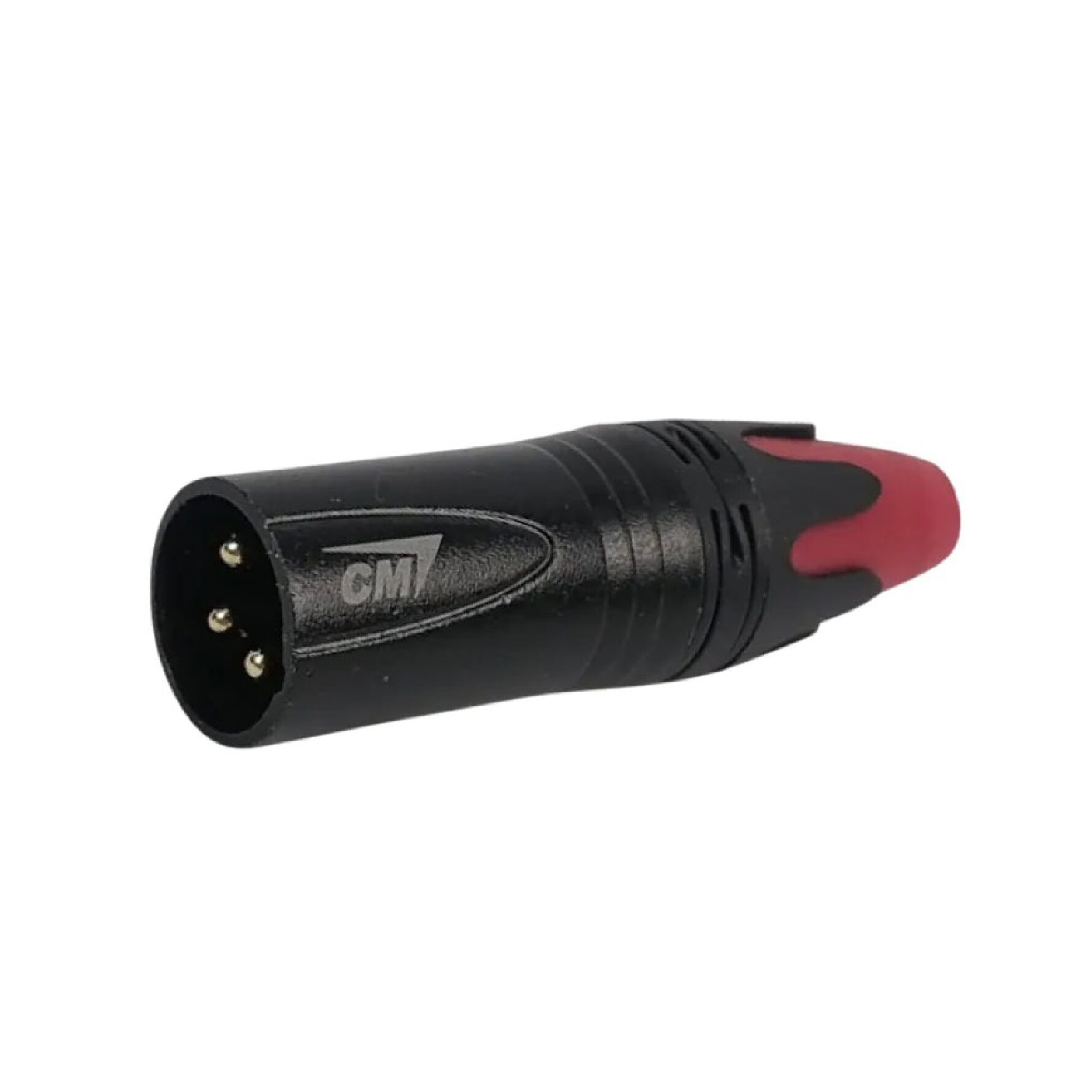 Cm3mxx-B หัว Xlr ตัวผู้ 3 Pin สีดำ สำหรับต่อสายไมโครโฟนและสายสัญญาณ