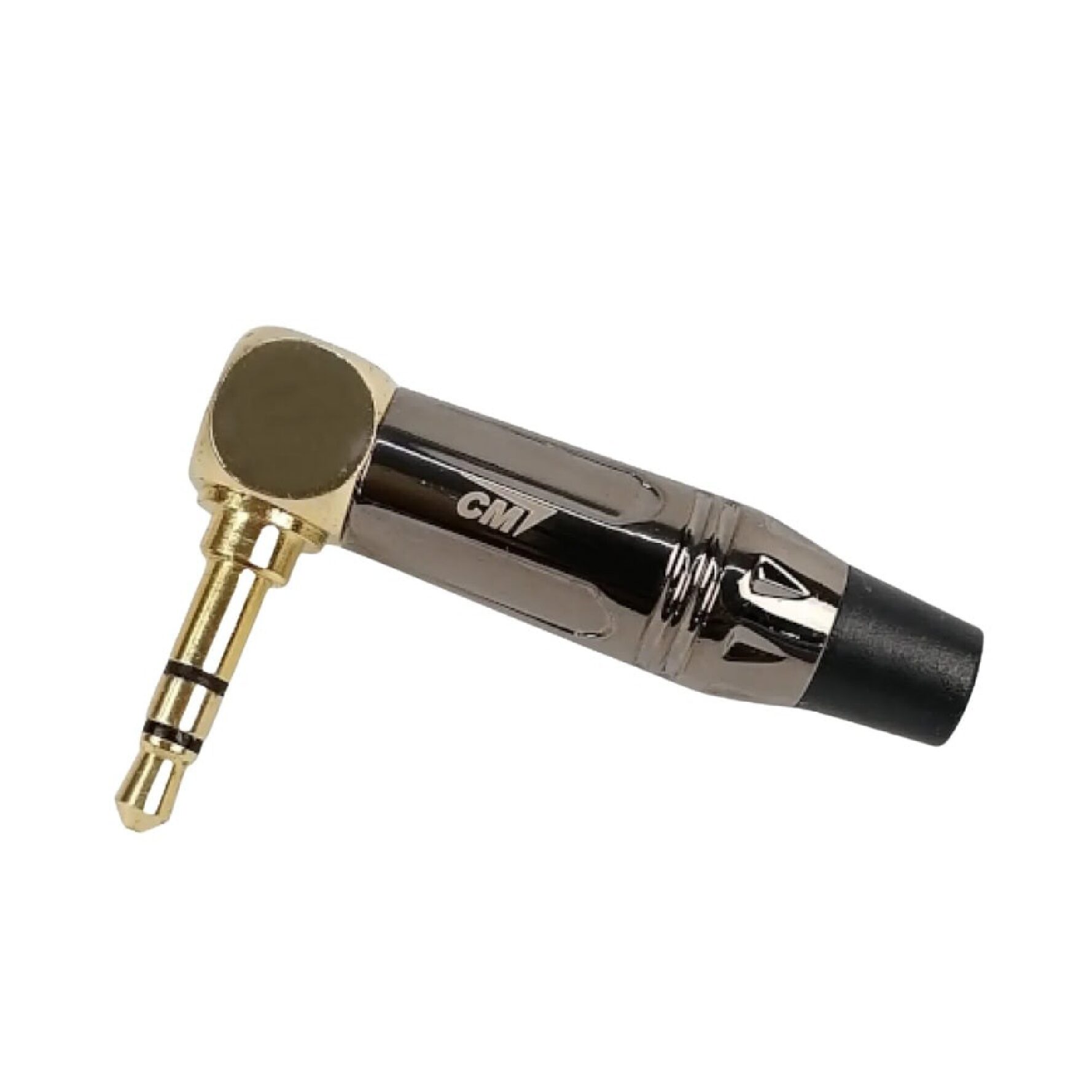 Cm Cmp3rx-G หัวแจ็ค 3.5mm Stereo Trs งอ 90'' ชุบทอง