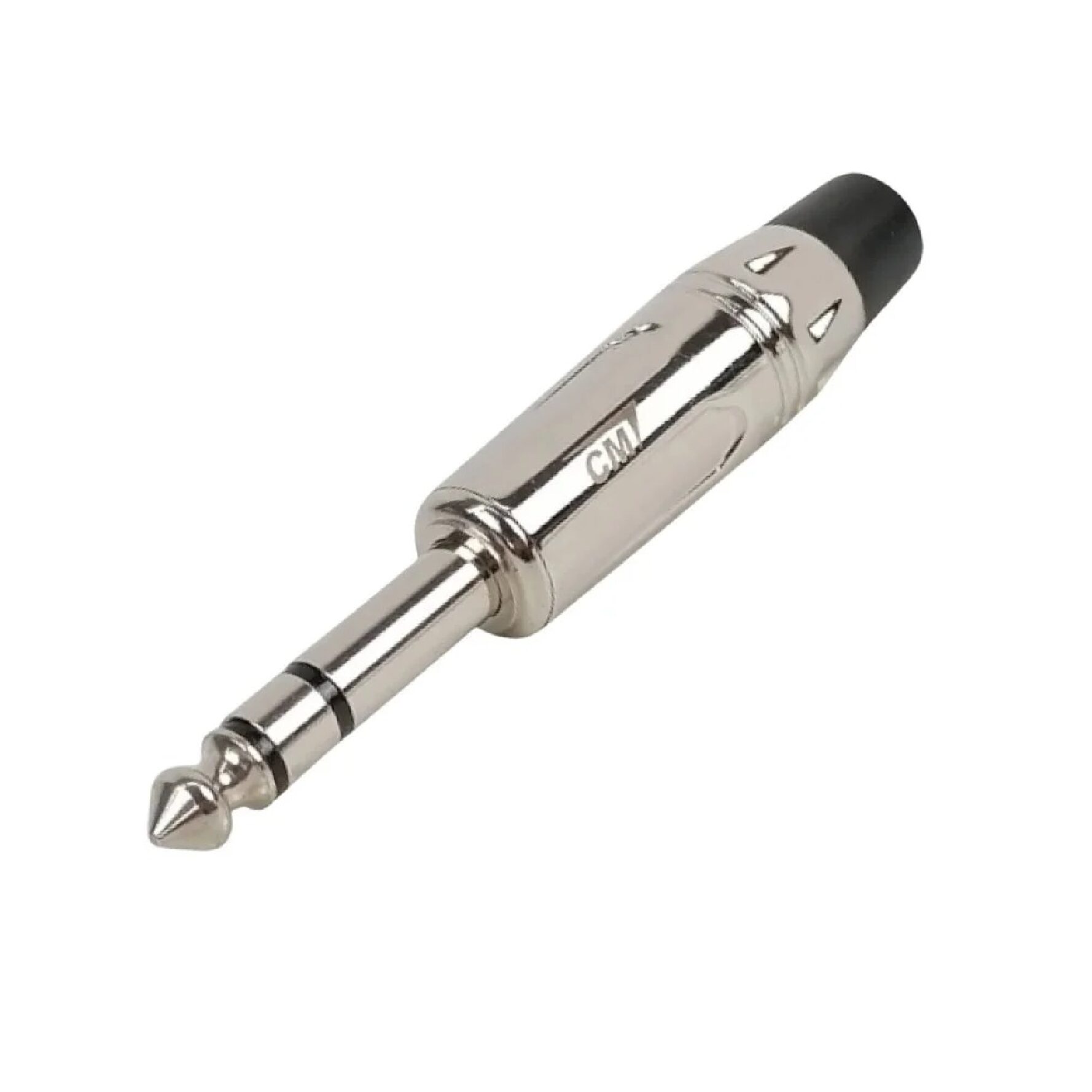 Cm Cp3x Trs 1/4″ (6.35mm)”หัวแจ็คบอดี้เงิน-ขาเงิน”