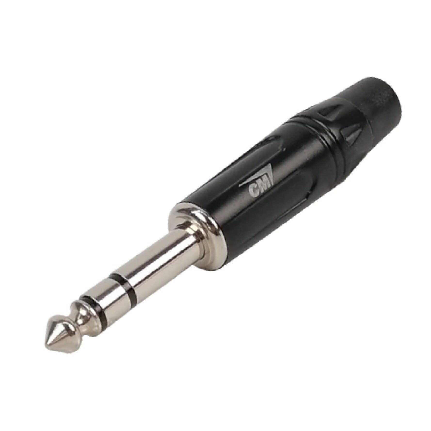 Cm Cp3xb Trs 1/4″ (6.35mm) หัวแจ็คสีดำ สำหรับประกอบสาย Audio