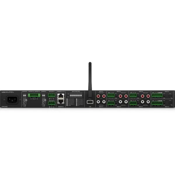 Cpa2402 Rear2 Xl 4 11zon Lab Gruppen Cpa2402 Commercial Mixer Amplifier 2 X 240w Bluetooth Usb เครื่องขยายเสียงมิกเซอร์