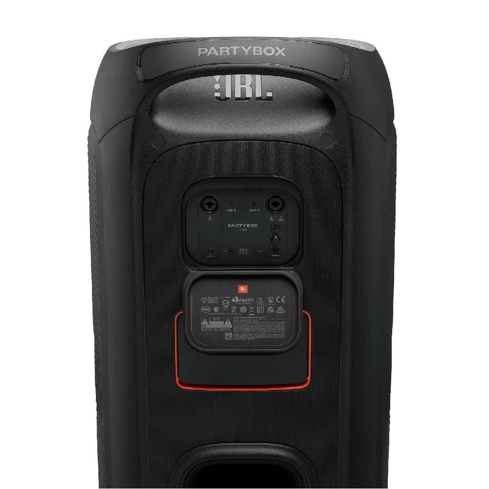 Jbl Partybox 720 Connections Open Jbl Partybox 720 ลำโพงปาร์ตี้ระดับมืออาชีพ พลังเสียง 800w Rms