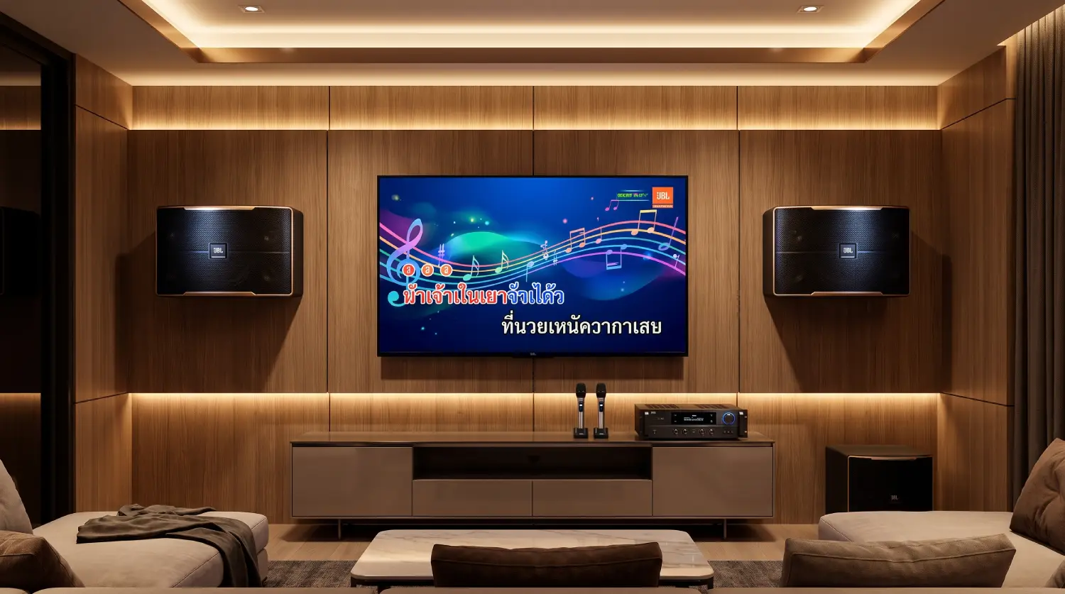Karaoke Ktv Room ลำโพงคาราโอเกะ KTV