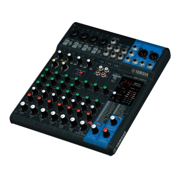 Yamaha Mg10xu มิกเซอร์อนาล็อก 10 แชนแนล มีเอฟเฟกต์และ Usb Interface