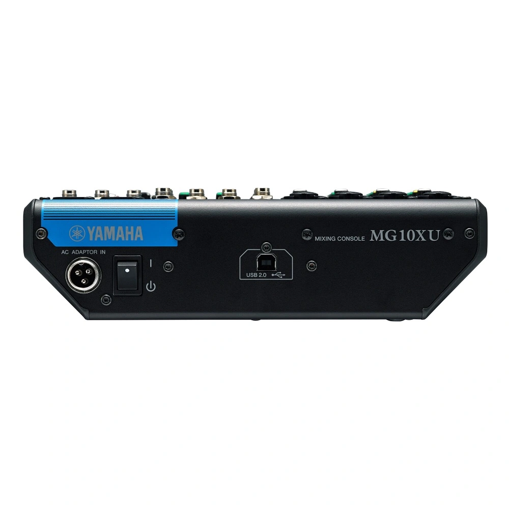 Yamaha Mg10xu Rear Yamaha Mg10xu มิกเซอร์อนาล็อก 10 แชนแนล มีเอฟเฟกต์และ Usb Interface