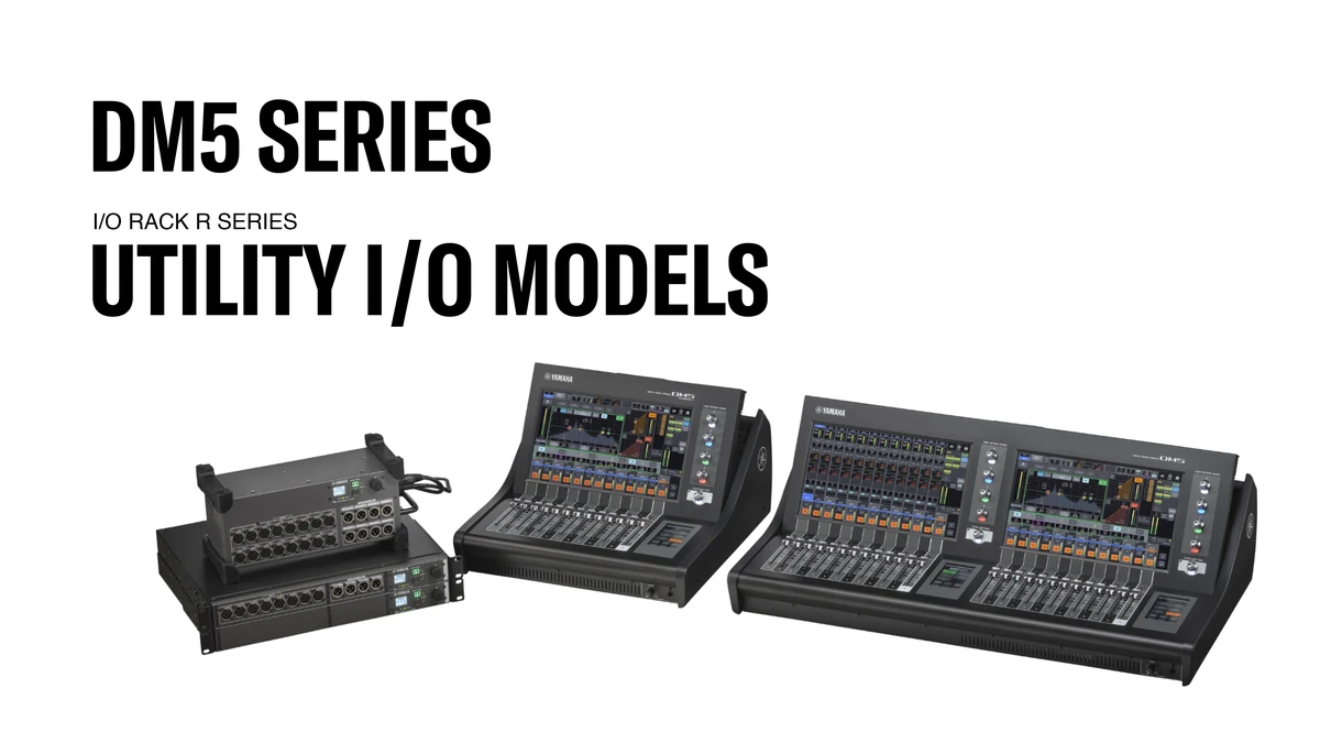 เปิดตัว Yamaha Dm5 Series (Dm5 & Dm5 Compact) มิกเซอร์ดิจิทัล 96khz สเปกเรือธง ย่อส่วนพลัง Dm7