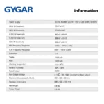 Gygar Amp-Dma250g ดิจิตอลมิกเซอร์แอมป์ 250w พร้อม Usb, Bluetooth, Fm และ Mp3