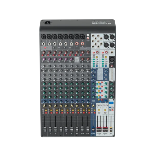 Soundcraft Signature Plus 12 มิกเซอร์อนาล็อก 12 ช่อง พร้อม Usb-C 4×4, Lexicon Effects และ Dbx Overeasy Compressor