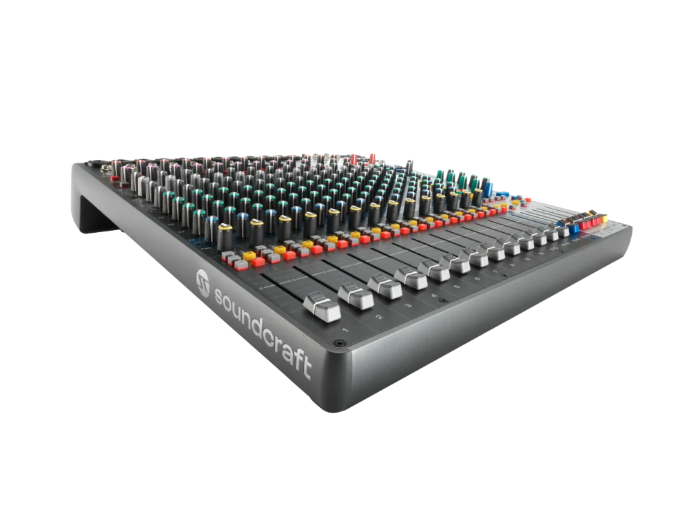 6soundcraft Signature Plus 16 5 Soundcraft Signature Plus 16 มิกเซอร์อนาล็อก 16 ช่อง พร้อม Usb-C 4×4 และ Lexicon Effects