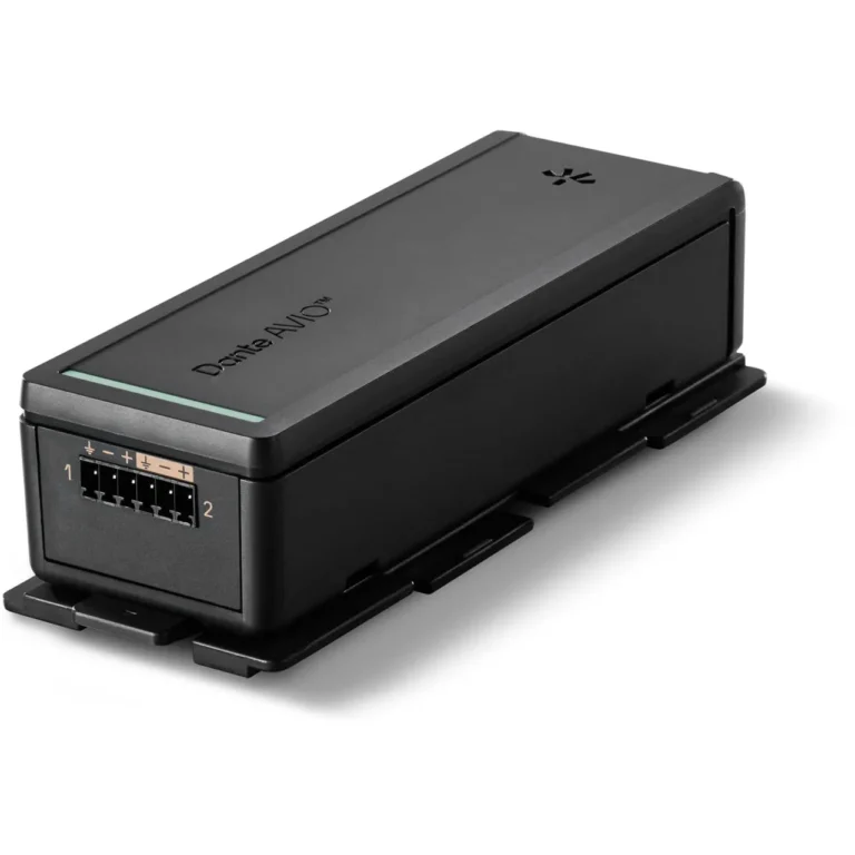 Dante Avio Avio-A-2in-Eb Qb Analog Input Adapter 2 ช่อง สำหรับระบบ Dante