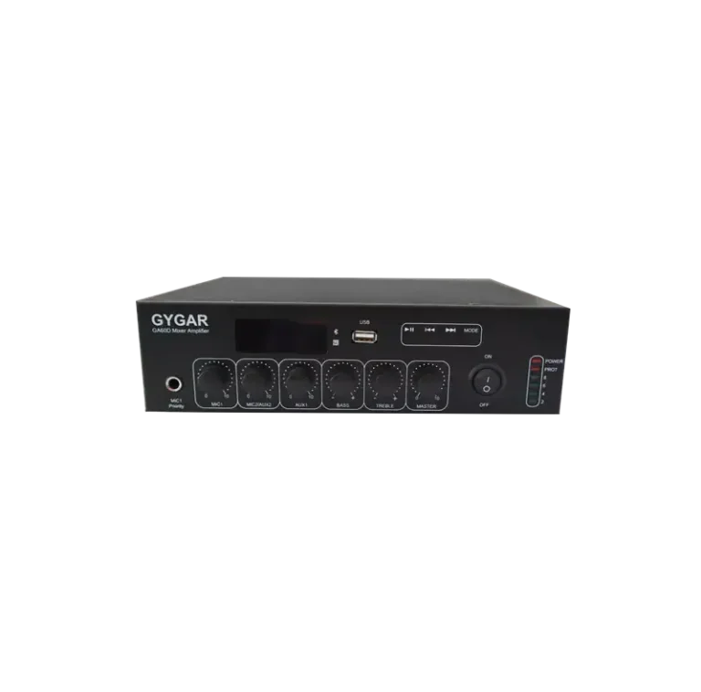 Gygar Amp-Ga60d ดิจิตอลมิกเซอร์แอมป์ 60w พร้อม Usb, Bluetooth และ Fm
