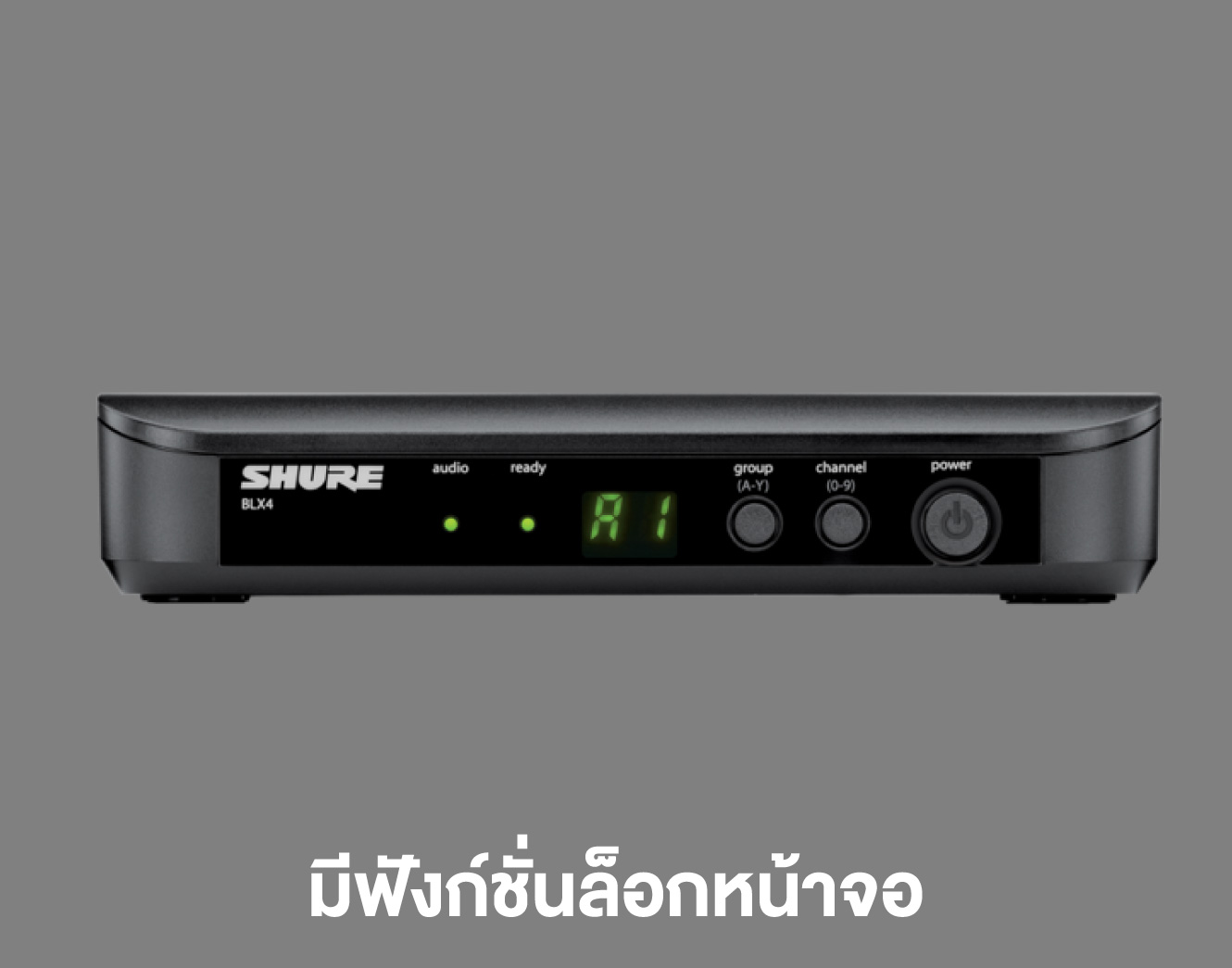 Shure Blx14th/p31-Q12 ชุดไมโครโฟนไร้สายแบบคาดศีรษะ พร้อมตัวส่งสัญญาณและหัวไมค์ Pga31