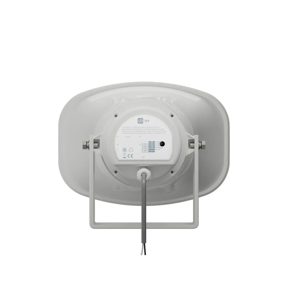 Ce H30 Outdoor Horn Speaker Ld Systems Ce H30 ลำโพงฮอร์นกลางแจ้ง 30w ระบบ 100v/70v/8Ω กันน้ำ Ip66 พร้อมขายึด