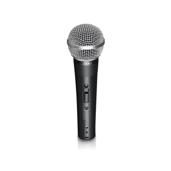 Ld Systems D 1006 ไมโครโฟนไดนามิกแบบมีสวิตช์ On/off พร้อมสาย Xlr 4.5 เมตร