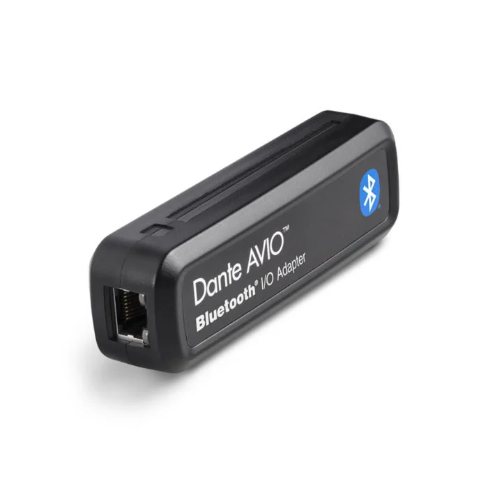 Dante Avio Adp-Bt-Au-2x1 Bluetooth I/o Adapter 2x1 Bluetooth 5.0 สำหรับระบบ Dante
