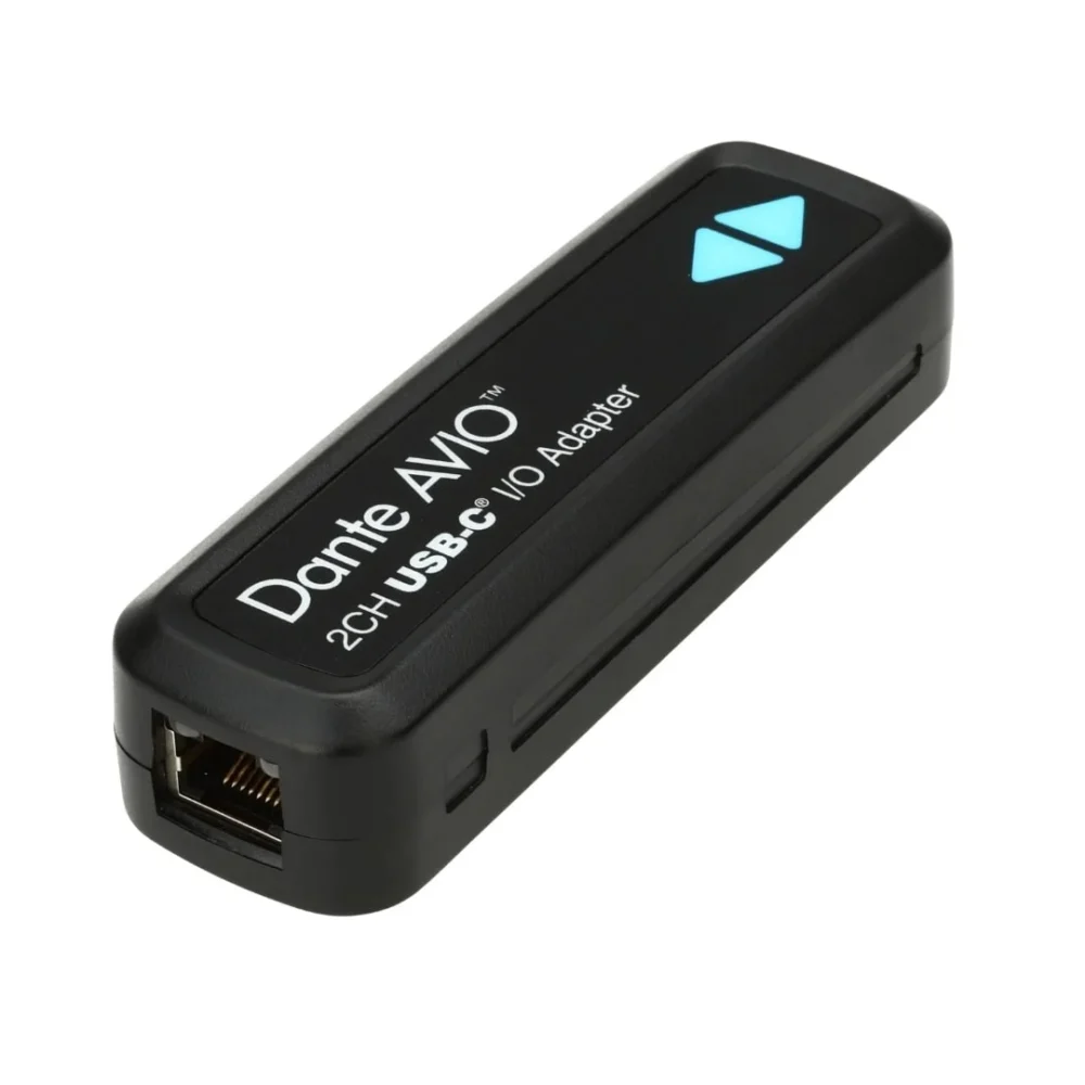 Dante Avio Adp-Usbc-Au-2x2 Usb Type-C I/o Adapter 2x2 สำหรับระบบ Dante