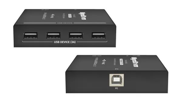 Wyrestorm Ex-60-Usb2 Usb Extender Usb 2.0 480mbps ระยะ 60 เมตร พร้อม 4x Usb-A และ 1-Way Poc