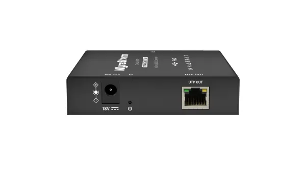 Ex 60 Usb2 Tx Reartilt Rndr 600x338 5 11zon Wyrestorm Ex-60-Usb2 Usb Extender Usb 2.0 480mbps ระยะ 60 เมตร พร้อม 4x Usb-A และ 1-Way Poc