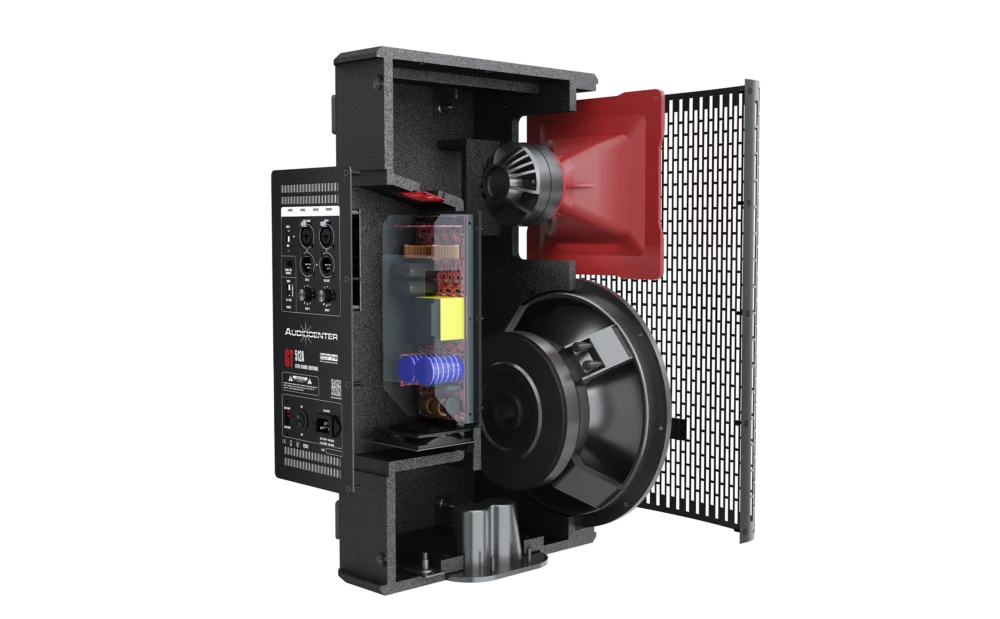 Gt Audiocenter Gt510a ลำโพง Active Dsp-Controlled Full Range ขนาด 10 นิ้ว 1100w