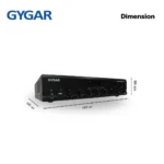 Gygar Amp-Dma250g ดิจิตอลมิกเซอร์แอมป์ 250w พร้อม Usb, Bluetooth, Fm และ Mp3