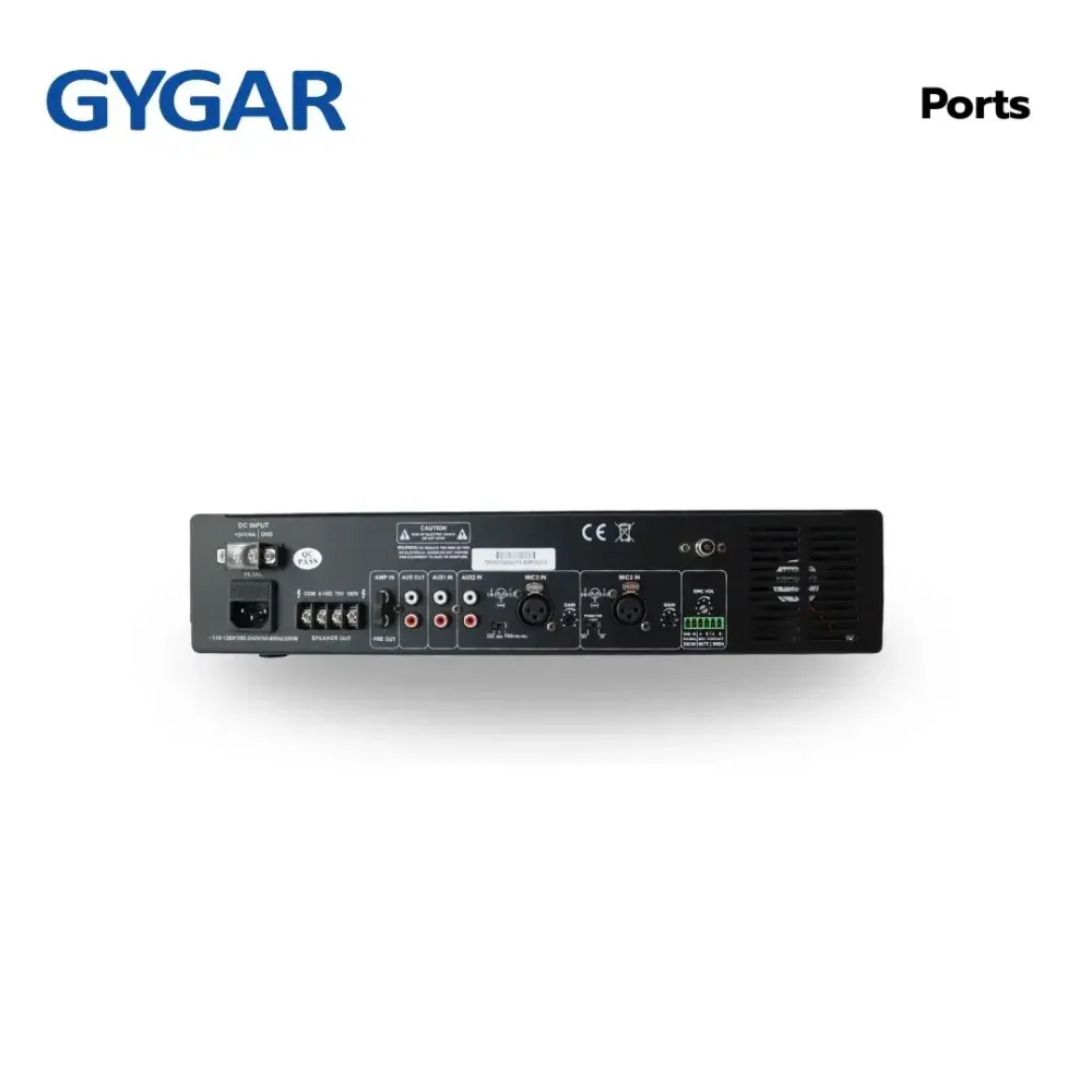 Gygar Amp Dma250g 3 Gygar Amp-Dma250g ดิจิตอลมิกเซอร์แอมป์ 250w พร้อม Usb, Bluetooth, Fm และ Mp3