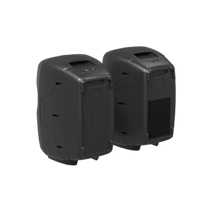 Hh Audio Vrc 210 Back Rear Set Hh Audio Vrc-210 Portable Pa System 2×10 นิ้ว พร้อมมิกเซอร์ 6 ช่อง, Bluetooth, Usb และ Sd Card