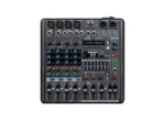 Nts Kt-6 มิกเซอร์ 6 อินพุต พร้อม Fx / Usb / Bluetooth เอฟเฟกต์ 99 Dsp และ Graphic Eq 7 Band