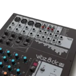 Ld Systems Vibz 8 Dc มิกเซอร์อนาล็อก 8 แชนแนล พร้อม Dfx และ Compressor