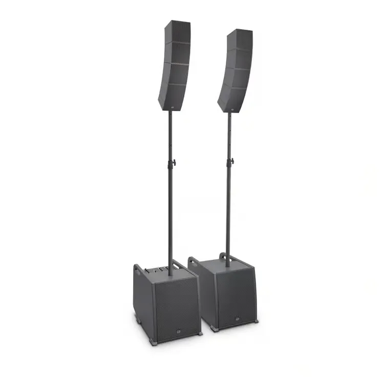 Ld Systems Curv 500 Ps ชุดเครื่องเสียง Portable Array System Power Set พร้อม Distance Bars และ Speaker Cables