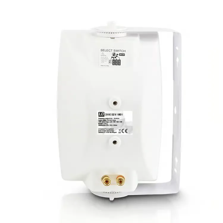 Ldcwms52w100v 4 9 11zon Ld Systems Cwms 52 100 V ลำโพงติดผนัง 5.25 นิ้ว 2 ทาง 30w สำหรับระบบเสียง 100v