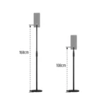 Ld Systems Dave 10 G4x Stand ขาตั้งลำโพงฐานกลม สำหรับ Dave 10 G4x ปรับสูง 108–168 ซม.