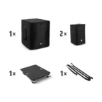 Ld Systems Dave 15 G4x Bag Set ชุดขนย้ายพร้อมล้อและผ้าคลุม สำหรับ Dave 15 G4x