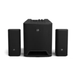 Ld Systems Dave 10 G4x ชุดเครื่องเสียง Pa 2.1 แบบแอคทีฟ 680w พร้อมมิกเซอร์ 6 แชนเนล Bluetooth และ Dsp